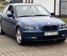 BMW SERIE 3 COUPE BMW E46 COMPACT 1,8 / XENON / KLIMATRONIK / HAK / MULTIFUNKCJA ORZESZE ZAWIŚĆ • OLX.PL