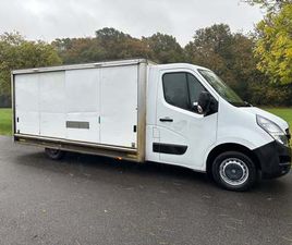 VAUXHALL MOVANO 2020 VAUXHALL MOVANO 2.3 TURBO D 150PS H1 PLATFORM CAB FSH PLATFORM CAB DIESEL MANUAL