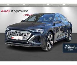 AUDI Q8 SPORTBACK E-TRON 55 AUDI Q8 E-TRON 55 S-LINE SPORTBACK QUATTRO 5D