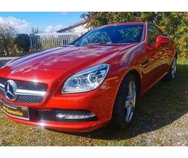 MERCEDES SLK 200 TOP LEDER PANORAMA TÜV NEU AIRSCARF GARANTIE