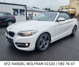 BMW 225D CABRIO SPORT LINE SPORTSITZE AUTOMATIK NAVI