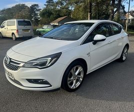 VAUXHALL ASTRA 1.4I TURBO SRI NAV HATCHBACK 5DR PETROL AUTO EURO 6 (START/STOP) (150 PS)
