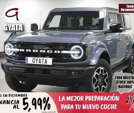 FORD BRONCO 2.7 ECOBOOST V6 OUTER BANKS 335 AUTO