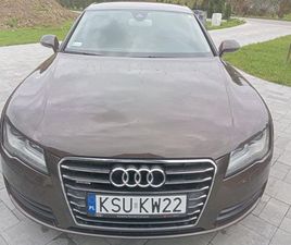AUDI A7 3.0TDI PRYWATNE ZADBANE KRAJOWE BEZWYPADKOWE BYSTRA • OLX.PL