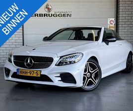 MERCEDES CLASSE C CABRIOLET C 250 MERCEDES-BENZ C-KLASSE CABRIO - 180 PREMIUM PACK | AMG LINE | BURMESTER | SFEER | KEYLESS | CARPLAY | ALL-IN RIJKLAARPRIJS