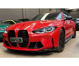 BMW SERIE 4 M4 2022 BMW M4 ROUGE AUTOMATIQUE, 7+ VITESSES CONDUITE À GAU...