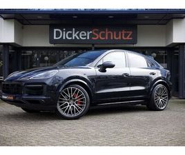PORSCHE CAYENNE COUPE PORSCHE CAYENNE COUPÉ - 3.0 E-HYBRID PLATINUM EDITION | SPORTUITLAAT | SPORTSTOELEN | SPORT DESIGN| ADAPTIEVE CRUI
