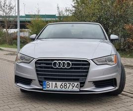 AUDI A3 CABRIOLET AUDI A3 2.0 CABRIOLET TFSI QUATTRO PREMIUM 220 KM S TRONIC BIALYSTOK