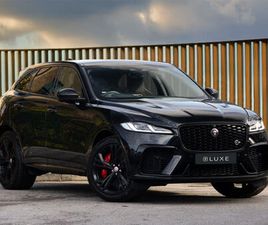 JAGUAR F-PACE P550 2022 JAGUAR F-PACE 5.0 V8 P550 SVR