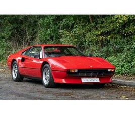 FERRARI 308 1982 FERRARI 308 ROUGE MANUEL, 5 VITESSES CONDUITE À DROI...