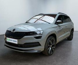 SKODA KAROQ SPORTLINE*BOITE AUTO*ATTELAGE*GPS*CARPLAY*CAMÉRA360