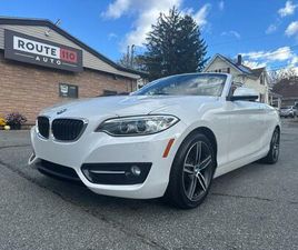 BMW SERIE 2 CABRIO 230 USED 2017 BMW 230 230I RWD 2D CONVERTIBLE