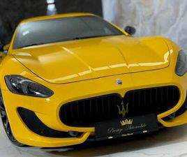 MASERATI GRAN TURISMO MC SPORTPAKET V8 460PS * GIALLO GELB * MC SITZE * CARBON * BRACHIALER SOUND * LETZTER V8 SAUGER * SELTENHEIT * EINZELSTÜCK * SONDERMODELL 