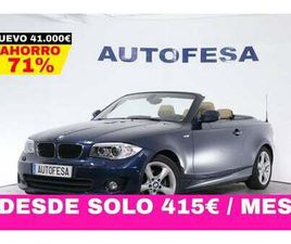 SERIE 1 SERIE 1 118D AUTO CABRIO 143CV 2P # CUERO,BIXENON,NAVY