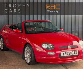 MG MGF THE ONLY ONE CURRENTLY FOR SALE!!! - 1YR WARRANTY-NEW HEADGASKET-NEW MOT-1YR RAC