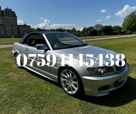 BMW SERIE 3 CABRIOLET 330 BMW 330 CI SPORT CONVERTABLE 2003 ( 53 ) FULL LEATHER 11 MONTHS MOT DRIVES GREAT ◊◊◊◊◊◊