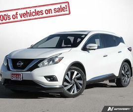 NISSAN MURANO USED 2018 NISSAN MURANO PLATINUM