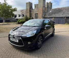 2015 CITROEN DS3 1.2 PURETECH DSTYLE PLUS 3DR HATCHBACK PETROL MANUAL
