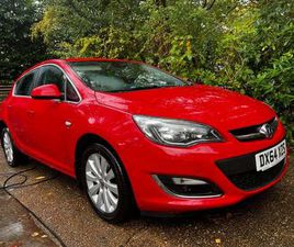 VAUXHALL ASTRA 2014 VAUXHALL ASTRA 2.0 CDTI 16V ECOFLEX ELITE 5DR HATCHBACK DIESEL MANUAL