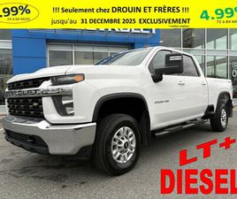 CHEVROLET SILVERADO 2500HD CREW CAB DIESEL / LT+ / CREW CAB / 3.99% D'INTERET
