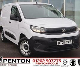 VAUXHALL COMBO 1.5 TURBO D 2300 PRIME PANEL VAN SWB EURO 6 (START/STOP) 5DR