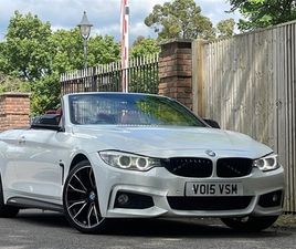BMW SERIE 4 CABRIOLET 425 2.0L 425D M SPORT 2D AUTO 215 BHP