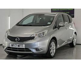 NISSAN NOTE 2017 NISSAN NOTE 1.2 DIG-S ACENTA PREMIUM CVT