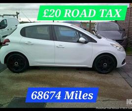 PEUGEOT 208 2016 PEUGEOT 208 PEUGEOT 208 ACCESS AC 1.0CC PETROL **£20 RD TAX** 68674 MILES NEW CAMBELT. HATCH...