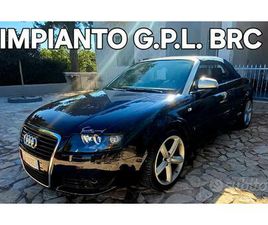 AUDI A4 CABRIO AUDI A4 CABRIO GPL CAPOTE NUOVA