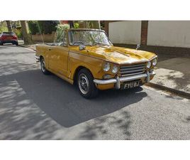 1971 TRIUMPH VITESSE JAUNE MANUEL, 4 VITESSES CONDUITE À...