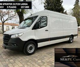 MERCEDES SPRINTER SPRINTER FURGÓN 317CDI LARGO T.E. TT