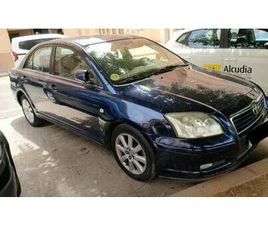 TOYOTA AVENSIS TOYOTA AVENSIS BERLINA 129CV MANUAL DE 4 PUERTAS