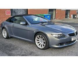 2008 08-PLATE BMW 635D SPORT CONVERTIBLE AUTO ** GREAT SERVICE HISTORY **