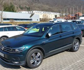 VOLKSWAGEN TIGUAN ALLSPACE VOLKSWAGEN TIGUAN ALLSPACE ALLRAD/AHK/PANO/HUD/7-SITZER