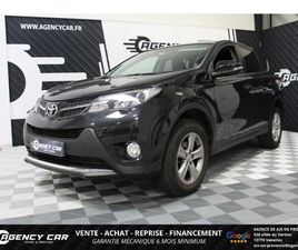 TOYOTA RAV4 4 124 D-4D FAP 4X2 STOP & START LIFE - SUIVI - CAMERA DE RECUL - GARANTIE