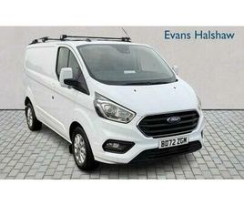 FORD TRANSIT CUSTOM 2022 FORD TRANSIT CUSTOM 2.0 ECOBLUE 130PS LOW ROOF LIMITED VAN AUTO VAN DIESEL AUTOMATIC