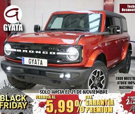 FORD BRONCO FORD BRONCO 2.7 ECOBOOST V6 OUTER BANKS 335 AUTO