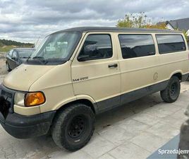 DODGE RAM 2500 DODGE RAM 2500 5.2 LPG HAK 3.3T ZAMIANA NA OSOBOWE LUB DOSTAWCZE QUAD MOTO POZNAŃ - SPRZEDAJEMY.PL