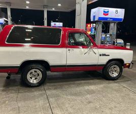 DODGE RAMCHARGER OR SALE: 1986 DODGE RAMCHARGER 2WD – RARE FIND!