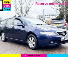 HONDA ACCORD TOURER 2004 (54) 2.0 IVTEC EXECUTIVE TOURER 5DR PETROL MANUAL (196 G/KM, 153 BHP)