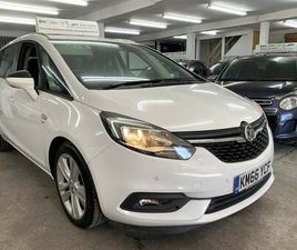 VAUXHALL ZAFIRA 2016 VAUXHALL ZAFIRA 1.4T SRI 5DR AUTO MPV PETROL AUTOMATIC