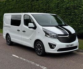 VAUXHALL VIVARO 2017 17 VAUXHALL VIVARO 1.6 CDTI 2900 SPORTIVE CREW VAN (EURO 6) ++ NO VAT ++