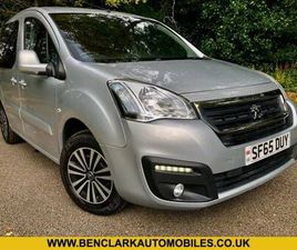 PEUGEOT PARTNER TEPEE 2015 PEUGEOT PARTNER TEPEE 1.6 VTI ACTIVE MPV 5DR PETROL MANUAL EURO 6 (98 PS) RARE PETROL 5-SEAT...