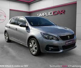 PEUGEOT 308 PEUGEOT 308 BLUEHDI 130CH SS EAT8 ACTIVE PACK - GARANTIE 12MOIS - CARPLAY - RÉGULATEUR - RADAR AV AR