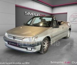 PEUGEOT 306 CABRIOLET CABRIOLET 1.8