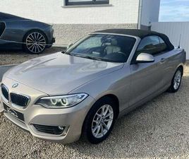 BMW SERIE 2 CABRIO 220 D CABRIO AUT. LEDER,NAVIGATIE,VERW. ZETELS,
