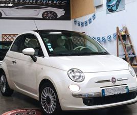 FIAT 500 FIAT 500 1.2 69CH LOUNGE BLANCHE NACRÉE
