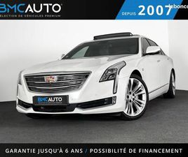 CADILLAC CT6 LUXURY 3.0 V6 417CH AWD 4 ROUES MOTRICES AT8 JA20P BOSE T.O SIEGES CHAUF VENTILES HUD