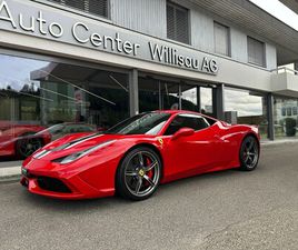 FERRARI 458 ITALIA SPECIALE SPECIALE