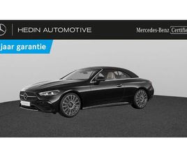 MERCEDES CLE CABRIOLET 200 AMG LINE | DISTRONIC | MEMORY ZETELS | STOELVENTILATIE | 360° PARKEERPAKKET | BURMESTER | SMARTPHONE INTEGRATIE | VERWARMDE ZETELS | 